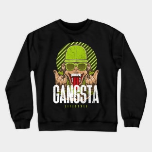 GANGSTA Lifestyle / Urban Streetwear Crewneck Sweatshirt